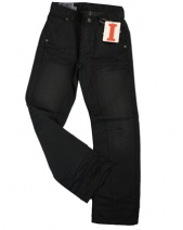 **UITVERKOCHT** IMPS & ELFS W08/09 loose fit jongensjeans (black rinsewash), maat 122 t/m 152