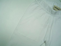IMPS & ELFS Z09/Z10 Wit broekje met opgestikte zakjes (wit-100), maat 50, 68, 74