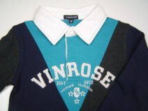 VINROSE W2010/211 KAJA polotrui (algiers blue) 74 t/m 152