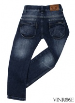 VINROSE Z2011 jeans RABBIT (denim blue) 80 t/m 128
