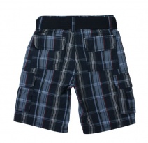 VINROSE Z2012 bermuda JUMPER (navy check) 86 t/m 152