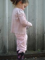 VINROSE leuke klassieke slimfit broek (orchid pink), maat 92, 104, 140