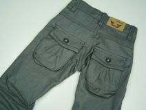 VINROSE W2010/2011 stoere jongensjeans in supergave kleur grijs (grijs), 128, 134