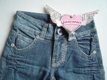 VINGINO PAOLA; rechte jeans, maat 164