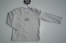 **UITVERKOCHT** IMPS & ELFS Z08 shirt - new friend - (grey 147), maat 68