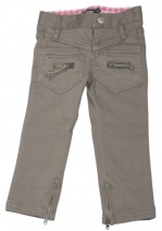 VINROSE Z09 trendy slimfit meisjesbroek (zand), maat 116, 122, 134, 152