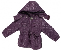 KIDSCASE hip, sportief winterjasje (purple), maat 68 en 74