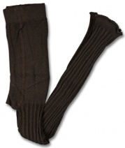 LE BIG legging met kabelmotief (brown), maat 92 t/m 152