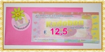 Cadeaubon 12,5 euro