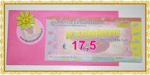 Cadeaubon 17,5 euro