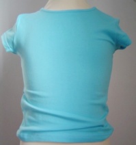 VINROSE basic shirts (turquoise) maat 86, 98