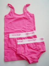 OXXY ondergoed (singlet/tweemaal hipster) kleur PINK, maat 128-140