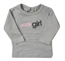 IMPS & ELFS Z09/Z10 Shirtje -it's a girl- (grey 812), 62