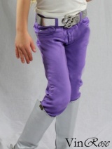 VINROSE Z2010 5-pocket slimfit jeans LUNA (grape), maat 80, 104, 110, 128 t/m 152