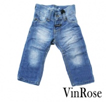 VINROSE Z2010 Hippe jongensjeans SAM Light No Destroy,  122