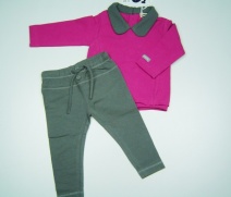 IMPS&ELFS W2009/10 mooie set blouse/broekje (purple pink 480 grey 868), 56