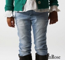 VINROSE W2010/2011 Supermooie slimfit jeans VICKY (light blue) 104 t/m 146