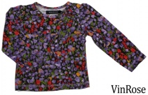 VINROSE W2010/2011 lief shirtje NADINE (purple print), 80, 86