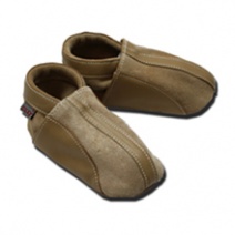 OXXY babyslofjes sude/leer (camel)