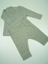 IMPS&ELFS Z2010 voordeelset met leuke knoopjes (grey melange-m875, wit 100), 50