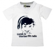 VINROSE Z2011 shirt HEADPHONE (wit) 80 t/m 152