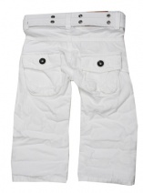 VINROSE Z2011 Canvas broek SAM (wit), 86 t/m 134