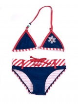 5&CO CARMEN superleuke bikini twee kanten draagbaar! (navy-framboos), 92, 104, 116, 164