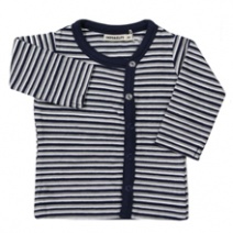 **UITVERKCOHT** IMPS&ELFS W2010 chique vestje in streep (late navy-597-wit-100-grey-873), 62