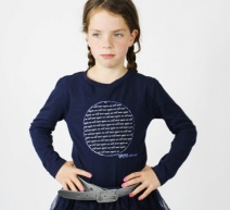 **UITVERKOCHT** VINROSE W2011 longsleeve BEAST (navy) 110-116