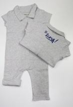 IMPS&ELFS Z2011 jumpsuit SCORE (grey melange-m875), 56