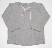 IMPS&ELFS Z2011 longsleeve strik (grey melange-m875-soft pink-303), 74