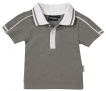 VINROSE Z2012 poloshirt RAFAEL (wit-elephant grey) 62 t/m 92