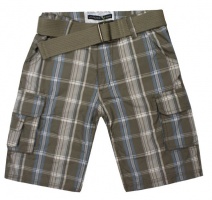 VINROSE Z2012 bermuda JUMPER (taupe check) 86 t/m 146-152