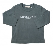 **UITVERKOCHT** IMPS&ELFS Z2011 longsleeve 'LITTLE ONE' (grey stone-821) 56