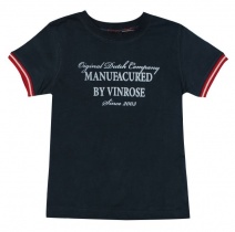 VINROSE Z2012 shortsleeve BERNARDO (navy) 92 t/m 152