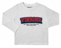 VINROSE Z2011 longsleeve TREVER (wit) 98 t/m 152