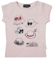 VINROSE Z2012 shirt SHINY (roze) 92 t/m 122