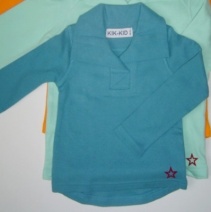 KIK-KID sportieve meidensweater (blauw), maat 