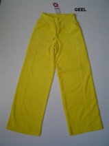 KIK-KID heerlijke joggingbroek (geel) voor hippe meiden, maat 122-128