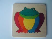 HOUTEN PUZZEL -KIKKER-