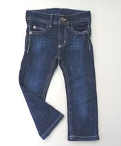 VINROSE superstoere slimfit meisjesjeans (blue), maat 110, 116