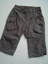 IMPS&ELFS stoere broek met opgestikte zakken (taupe), maat 74 en 80