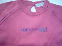 IMPS&ELFS heerlijk shirtje lange mouw (framboos) - uptowngirl- maat 68