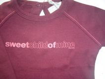 IMPS&ELFS heerlijk shirtje lange mouw (bordeaux) - Sweetchildofmine- maat 62, 68