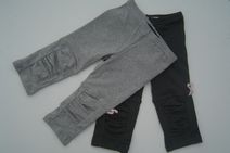 VINROSE mooie legging (grey melee en raven), maat 86, 92, 122