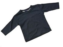 VINROSE fijn basic shirt (navy), maat 74 t/m 146