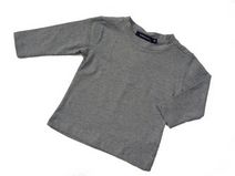 VINROSE fijn basic shirt (grey), maat 80 t/m 146