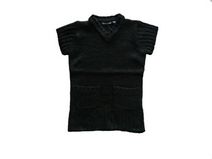 VINROSE hippe lange trui/tuniek (black), maat 92